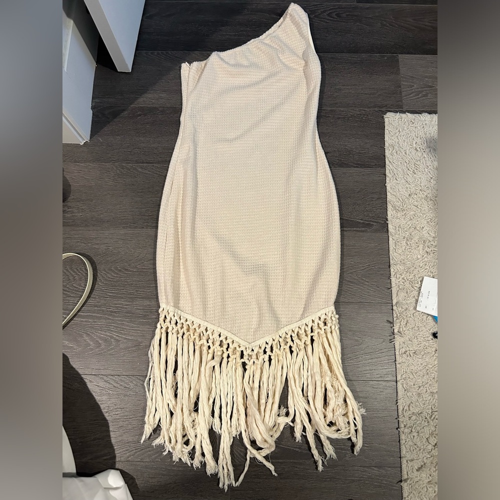 Cream honeymoon dress
